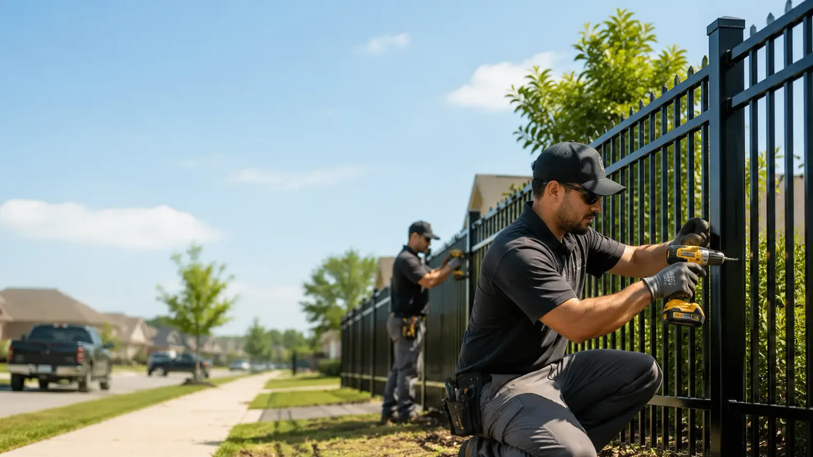 Metal Fence Installation in Charleston, TN